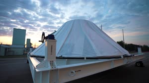 SLS Payload Adapter Moved for Testing at NASA Marshall